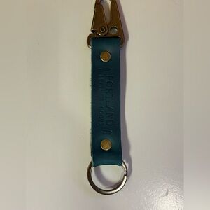 Portland Leather Long Keychain